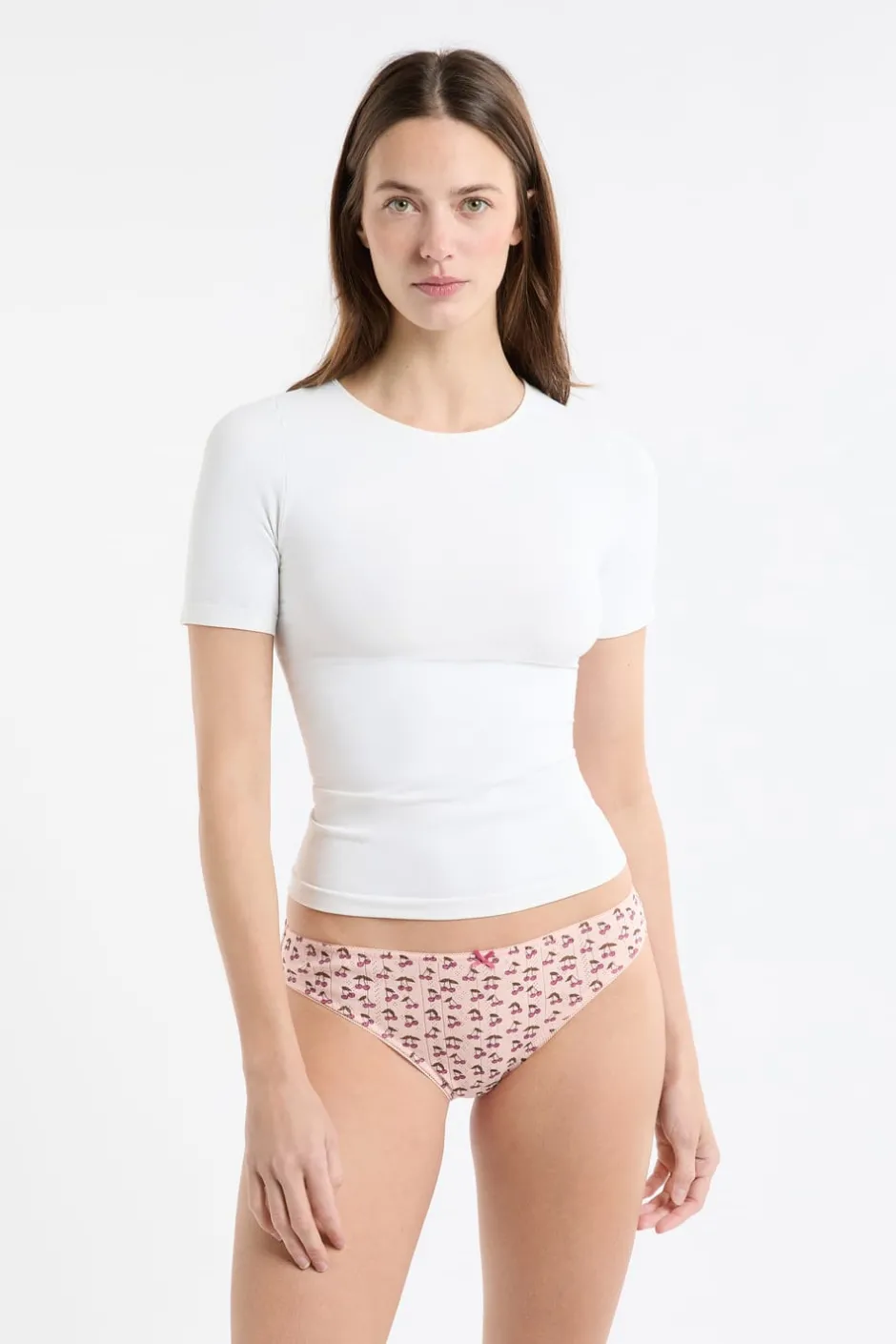 ETAM Braguita|Packs De Braguitas|Set de 3 bragas de algodón ROSA EMPOLVADO