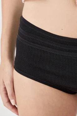 ETAM Culotte|Packs De Braguitas|Set de 3 braguitas culotte de algodón NEGRO