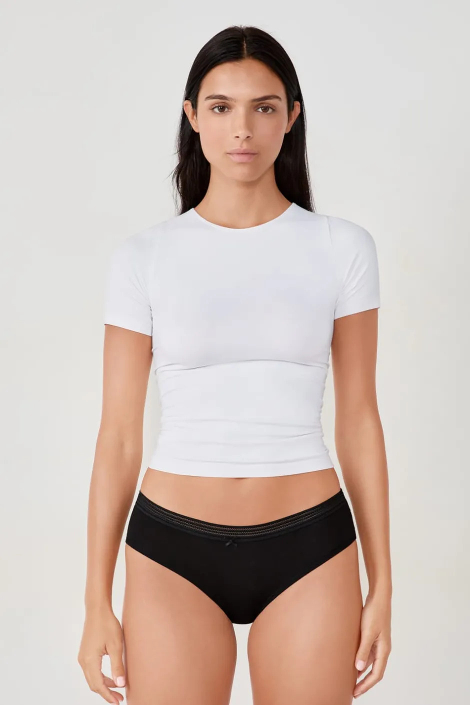 ETAM Culotte|Packs De Braguitas|Set de 3 braguitas culotte de algodón y encaje MULTICOLOR