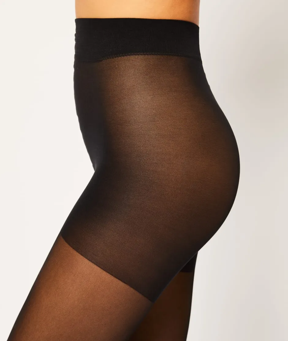 ETAM Medias Y Calcetines|Set de 2 medias Essential - 15D NEGRO