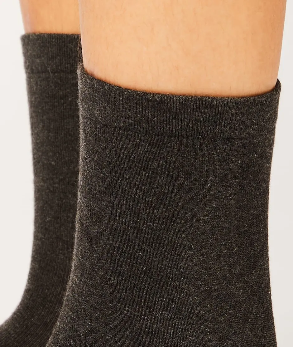ETAM Calcetines|Medias Y Calcetines|Set de 2 pares de calcetines térmicos C.GRIS