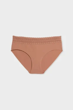 ETAM Culotte|Braguitas Party|Shorty de algodón sin costuras DUNE