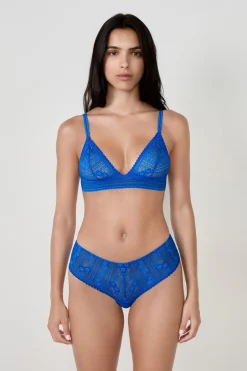 ETAM Braguitas Encaje|Culotte|Shorty de encaje AZUL VIVO