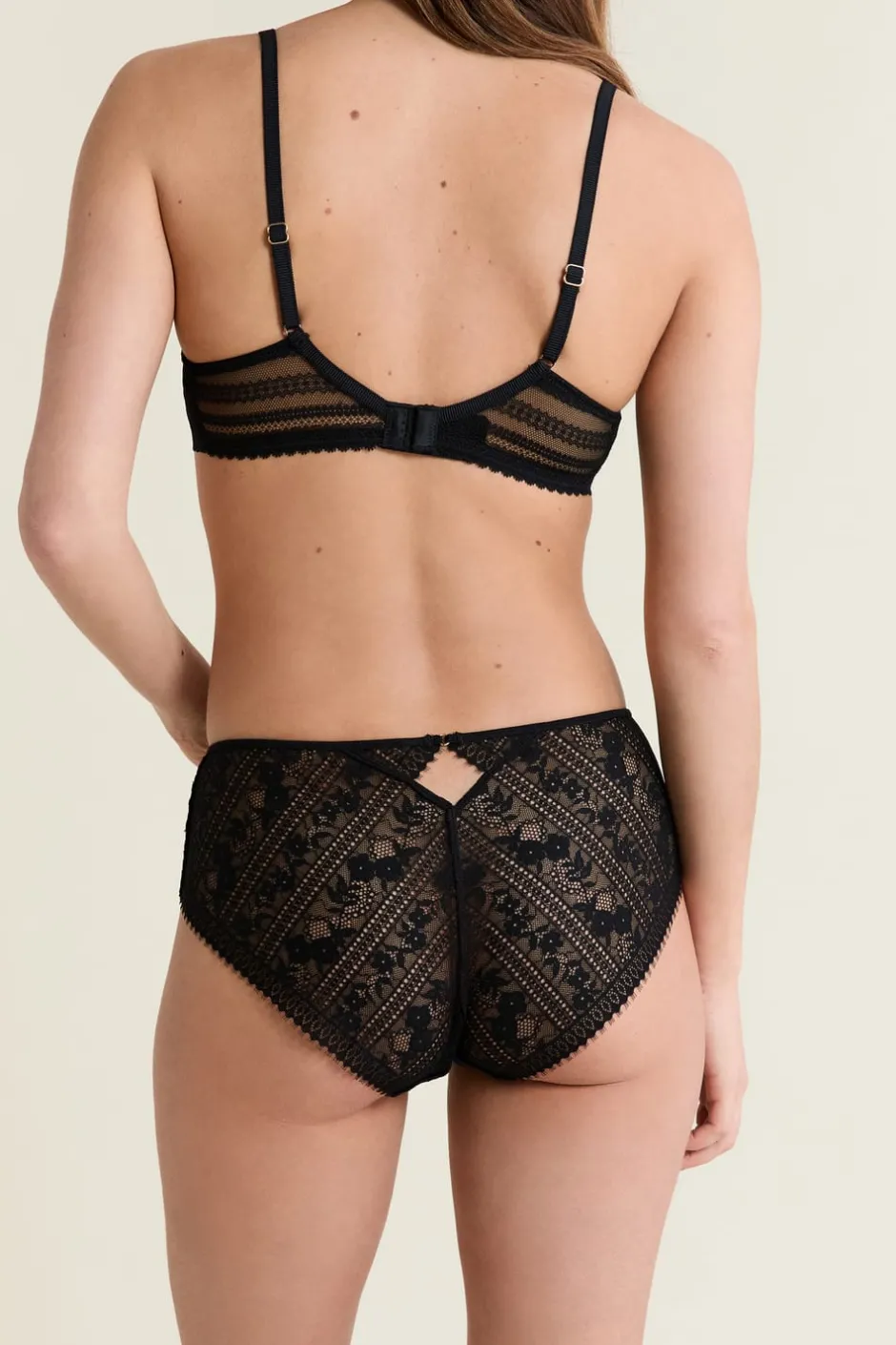 ETAM Braguitas Encaje|Culotte|Shorty en dentelle NOIR