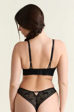 ETAM Sujetadores De Encaje|Triángulo|Soutien-gorge N.8 - Le triangle sans armatures en dentelle NOIR