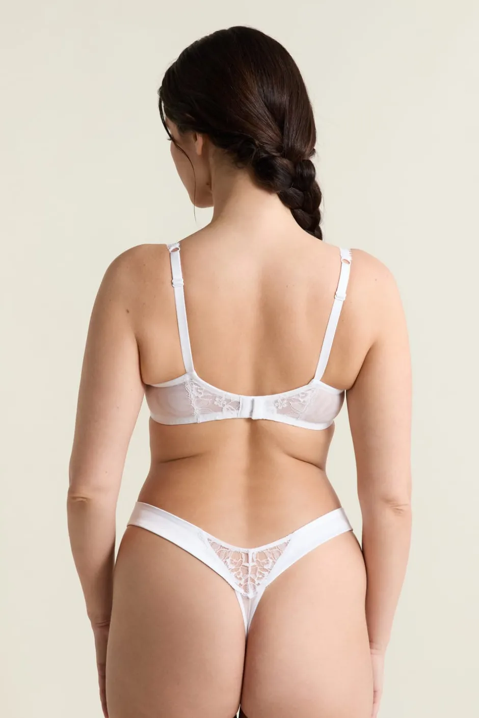 ETAM Sujetadores Sexy|Sujetadores De Encaje|Sujetador balconette de encaje BLANCO