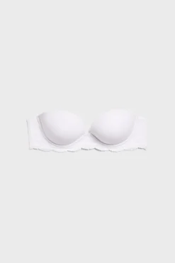 ETAM Lencería De Novia|Push Up|Sujetador bandeau BLANCO