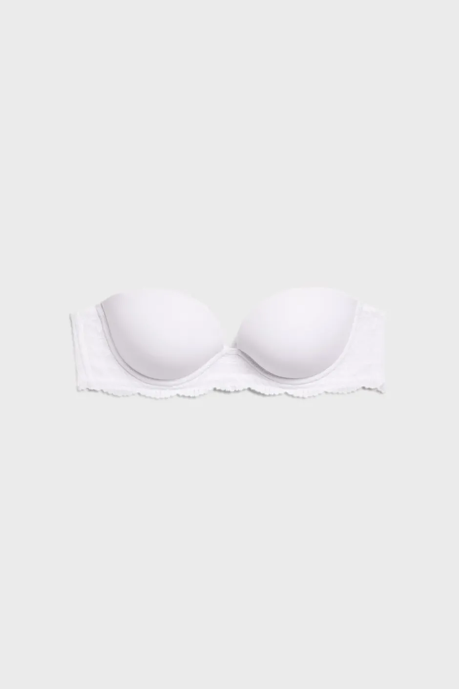 ETAM Lencería De Novia|Push Up|Sujetador bandeau BLANCO