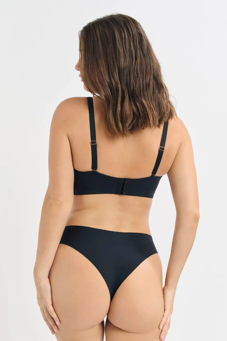 ETAM Sujetadores Invisibles|Sujetadores Deportivos·Sujetadores Invisibles|Sujetador bandeau aros suaves tirantes desmontables NEGRO