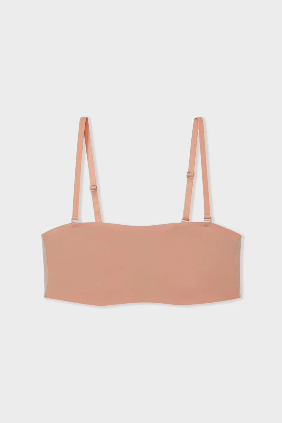 ETAM Sujetadores Invisibles|Sujetadores Deportivos·Sujetadores Invisibles|Sujetador bandeu de microfibra con tirantes removibles BLUSH