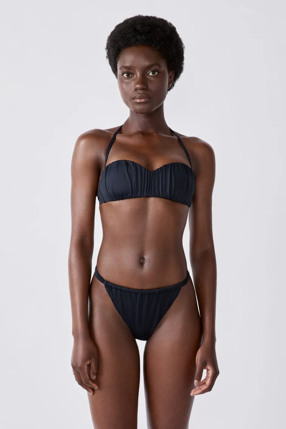 ETAM Bandeau|Sujetador bikini bandeu NEGRO