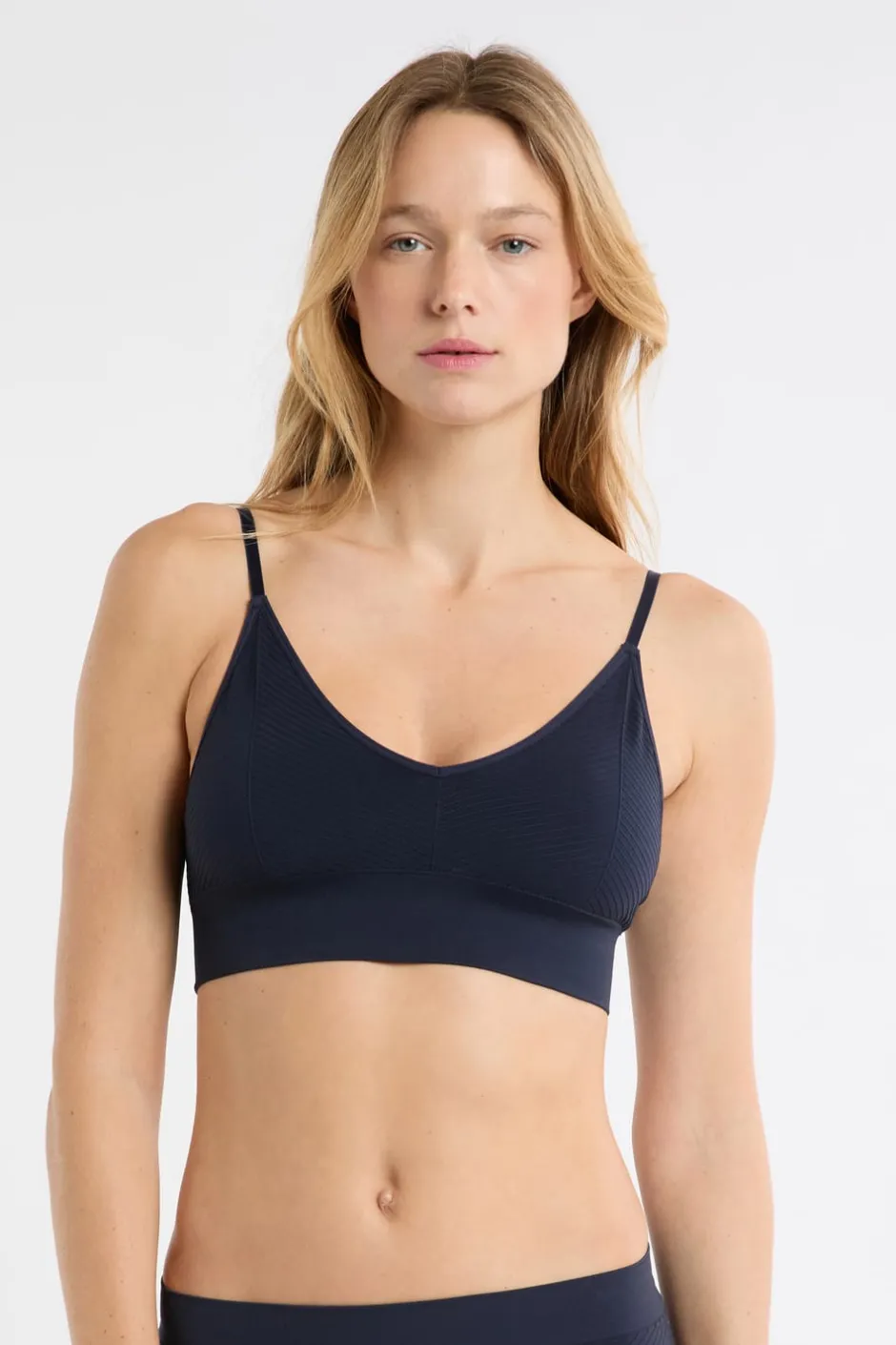 ETAM Bralette|Sin Aro|Sujetador bralette sin aros MARINO