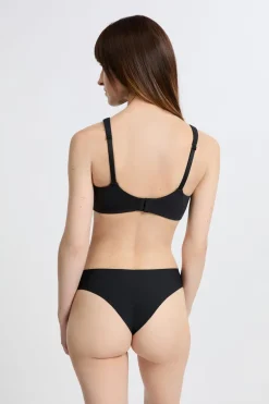 ETAM Sujetadores Post-Mastectomía|Sujetadores Talla Grande: Copas D-G|Sujetador con copas finas sin aros post-mastectomía NEGRO