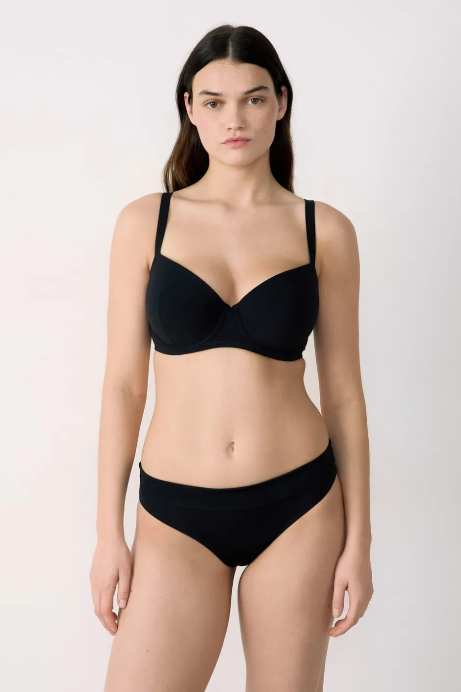 ETAM Con Aro|Sujetador de bikini de copa fina NEGRO