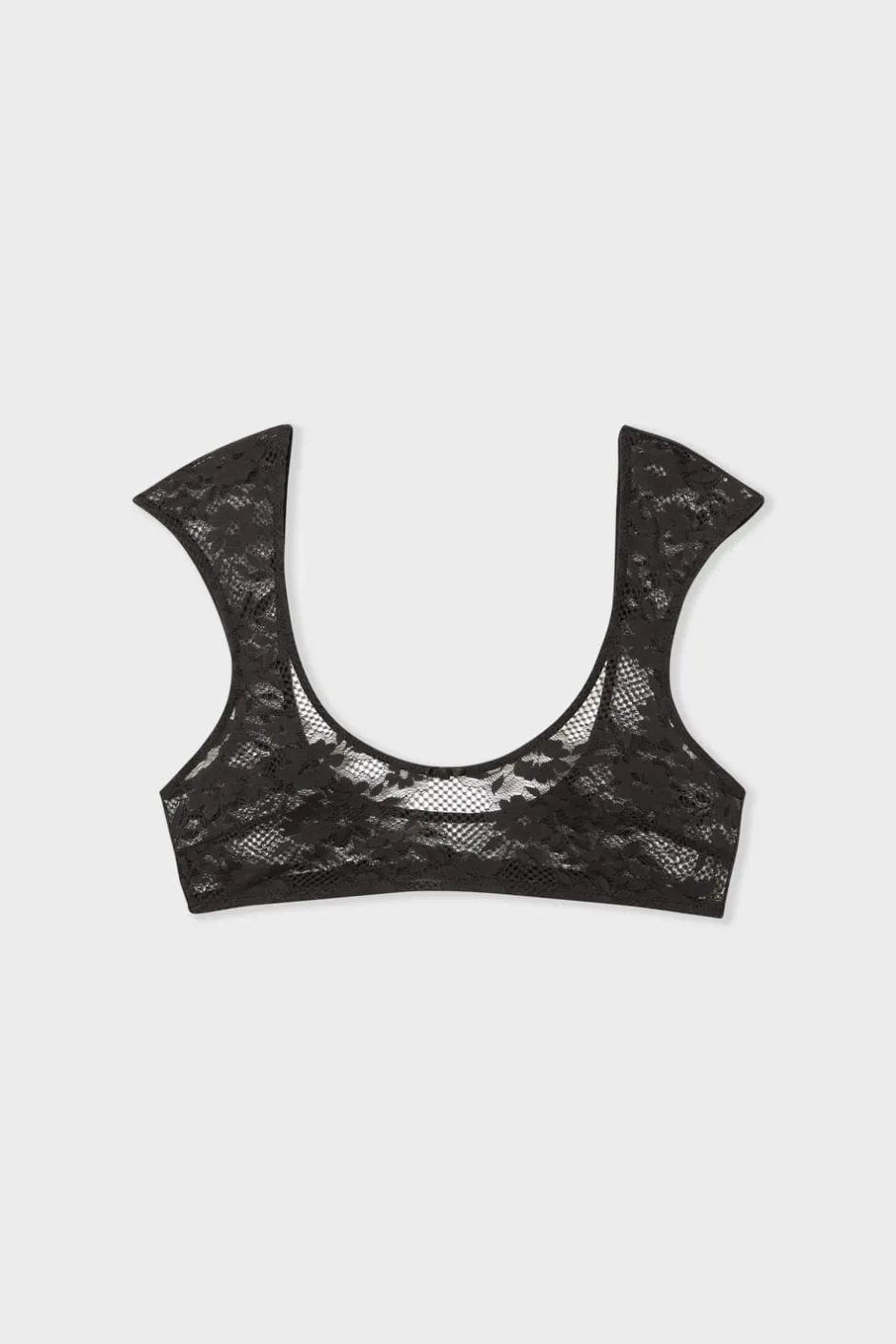 ETAM Sujetadores De Encaje|Bralette|Sujetador de encaje sin aros NEGRO