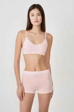 ETAM Sin Aro|Bralette|Sujetador de máximo confort de algodón ROSA