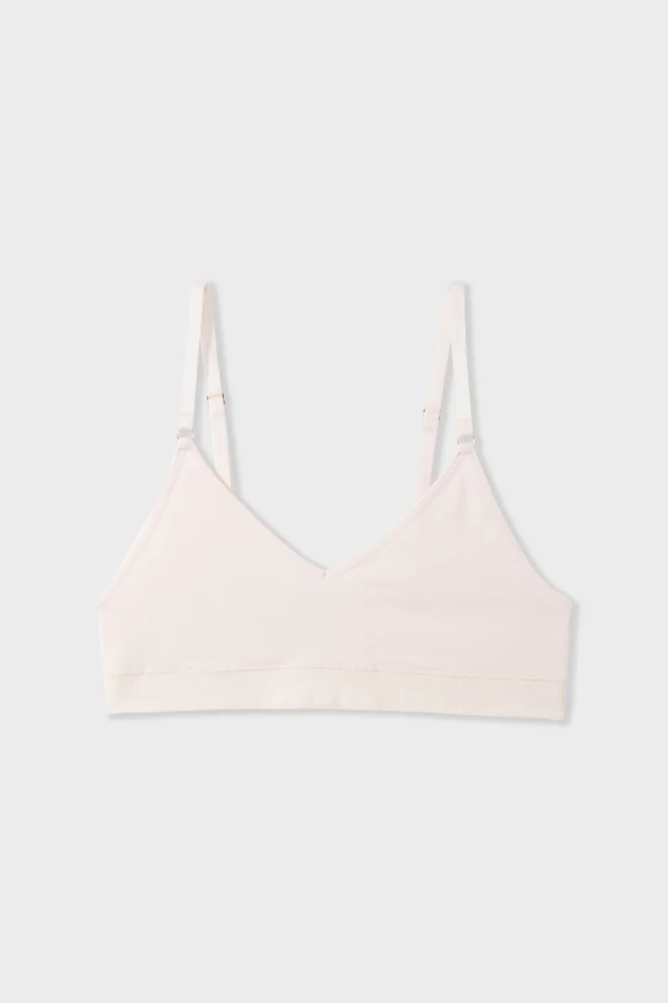 ETAM Sin Aro|Bralette|Sujetador de máximo confort de algodón ROSA