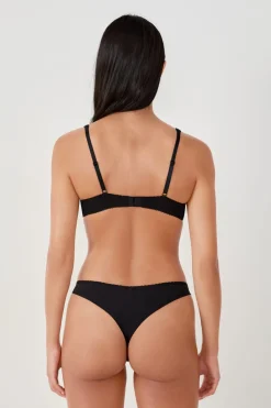 ETAM Sujetadores Talla Grande: Copas D-G|Balconette|Sujetador estampado NEGRO