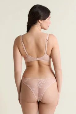 ETAM Sujetadores Talla Grande: Copas D-G|Balconette|Sujetador N.º 4 - Copas finas rosa nude