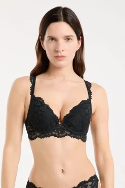 ETAM Push Up|Sujetador Nº 2 - El push-up escote pronunciado NEGRO