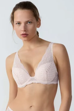 ETAM Push Up|Sujetadores De Encaje|Sujetador Nº 3 - El triángulo push-up ROSA P&Aacute;LIDO