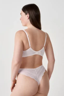 ETAM Push Up|Sujetadores De Encaje|Sujetador Nº 3 - El triángulo push-up ROSA PÁLIDO