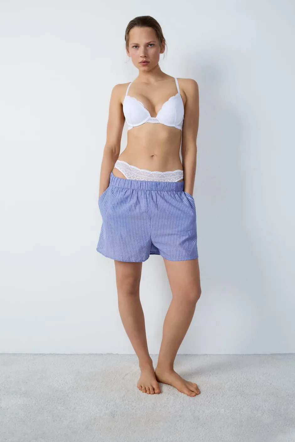 ETAM Lencería De Novia|Push Up|Sujetador Nº 2 - Push up escote pronunciado BLANCO