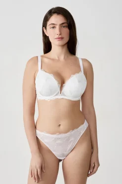ETAM Sujetadores De Encaje|Balconette|Sujetador N. 5 - Push-up escotado BEIGE