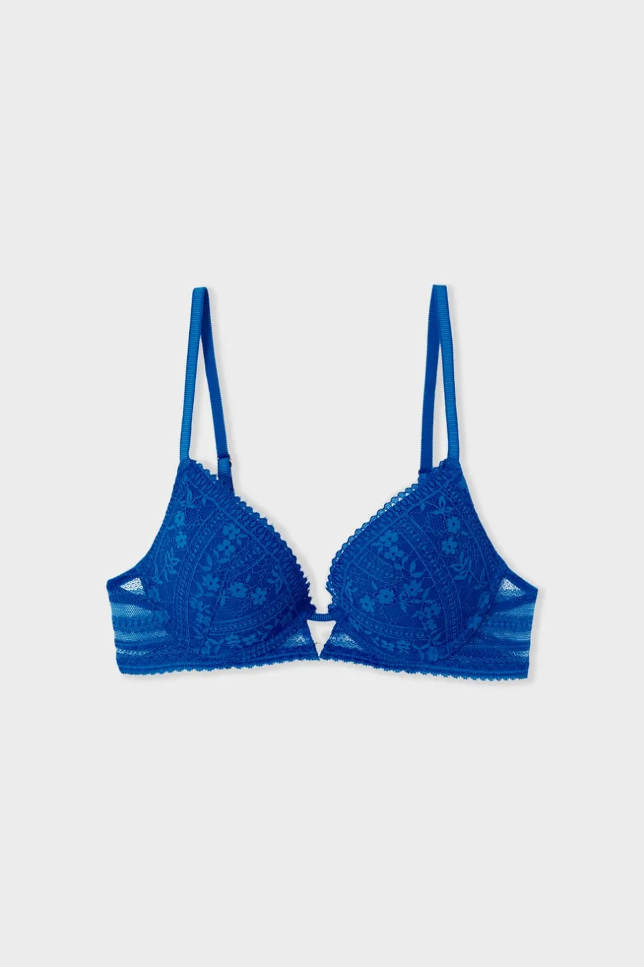 ETAM Sujetadores De Encaje|Push Up|Sujetador N.2 - Push-up AZUL VIVO