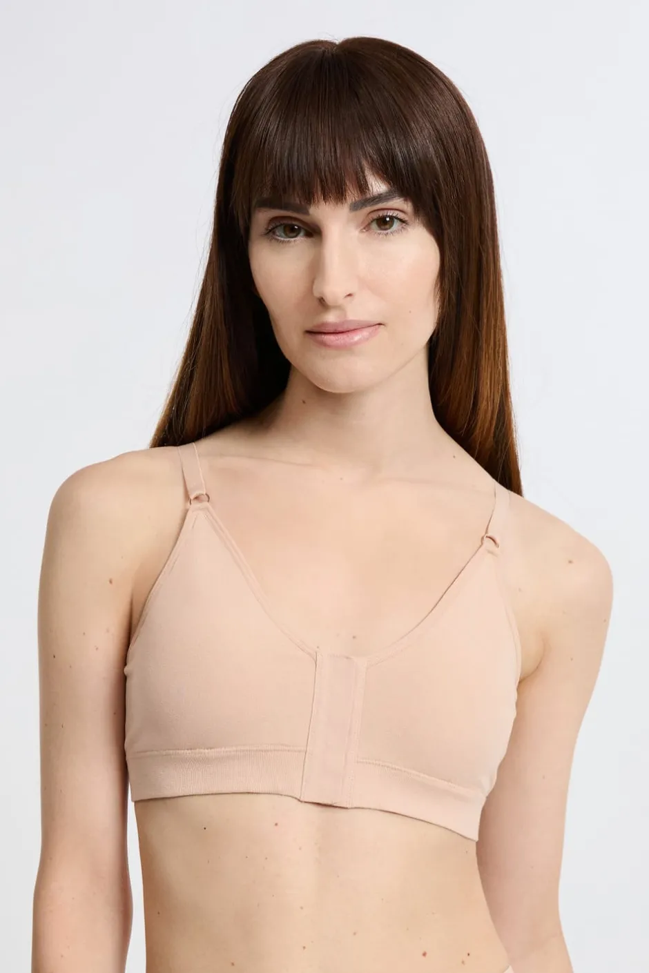 ETAM Sujetadores Post-Mastectomía|Bralette|Sujetador post-mastectomía de algodón LIN