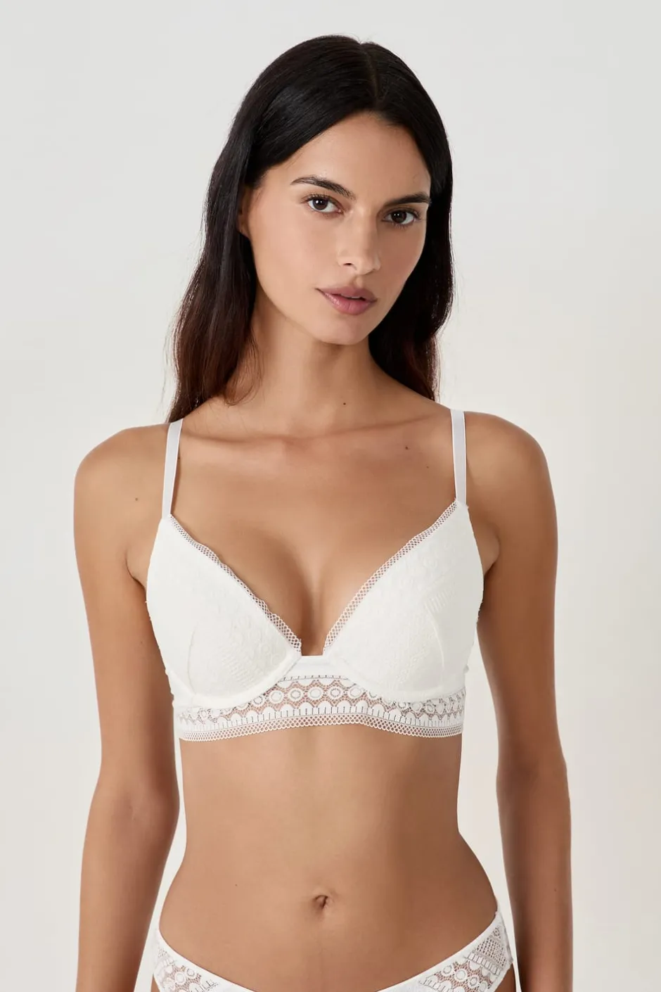 ETAM Lencería De Novia|Sujetadores De Encaje|Sujetador push-up BLANCO