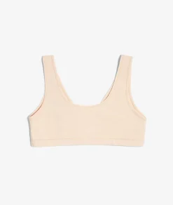 ETAM Lencería De Novia|Bralette|Sujetador reversible de algodón orgánico elástico PIEL