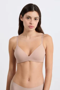 ETAM Sujetadores Talla Grande: Copas D-G|Sujetadores Invisibles|Sujetador sin aros de copas finas de microfibra ARENA
