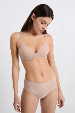 ETAM Sujetadores Talla Grande: Copas D-G|Sujetadores Invisibles|Sujetador sin aros de copas finas de microfibra ARENA