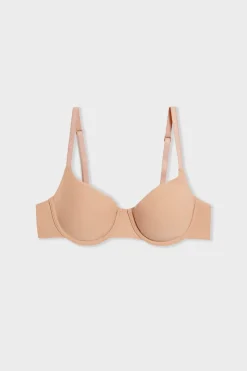 ETAM Sujetadores Talla Grande: Copas D-G|Sujetadores Invisibles|Sujetador sin relleno de microfibra MAQUILLAJE