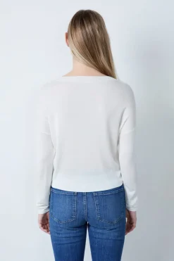 ETAM Básicos|Cuello Redondo|Suéter cuello redondo BLANCO