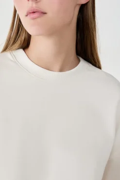 ETAM Homewear|Pijamas Calentitos|Suéter de manga larga de algodón BLANCO ROTO