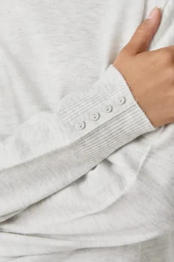 ETAM Homewear|Pijamas Calentitos|Suéter de pijama GRIS CLARO
