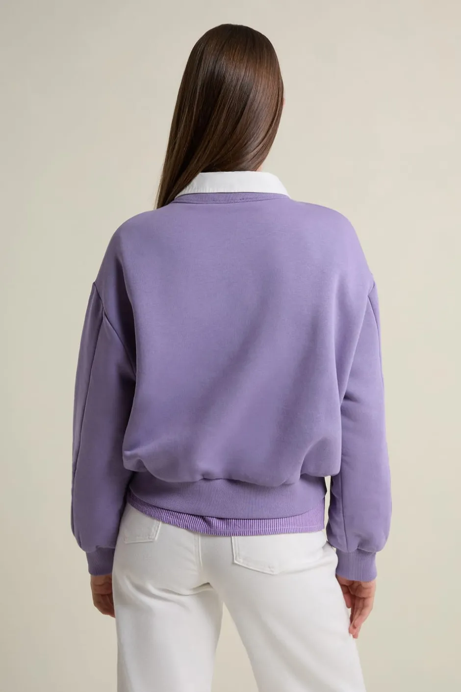 ETAM Cuello Redondo|Sudaderas|Sweatshirt manches longues VIOLET