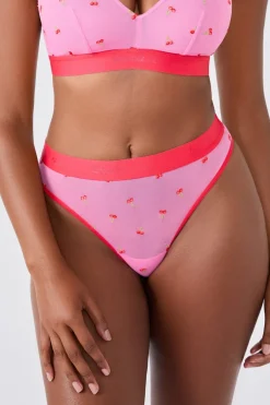 ETAM Novedades Braguitas|3X2 En Braguitas|Tanga con bordado x Lemonade Dolls ROSE
