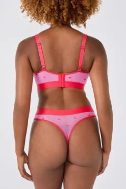 ETAM Novedades Braguitas|3X2 En Braguitas|Tanga con bordado x Lemonade Dolls ROSE
