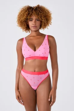 ETAM Novedades Braguitas|3X2 En Braguitas|Tanga con bordado x Lemonade Dolls ROSE