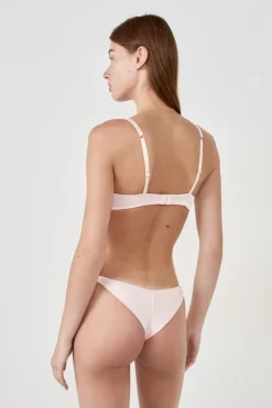 ETAM Tanga Brasileño|Tanga de bordado ROSA POLVO