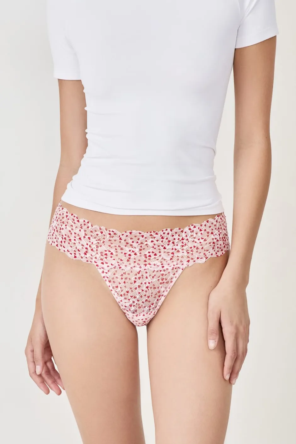 ETAM Tanga|Braguitas Encaje|Tanga de encaje ESTAMPADO