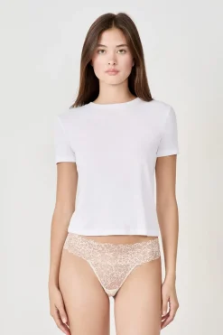 ETAM Braguitas Encaje|Tanga|Tanga de encaje ESTAMPADO