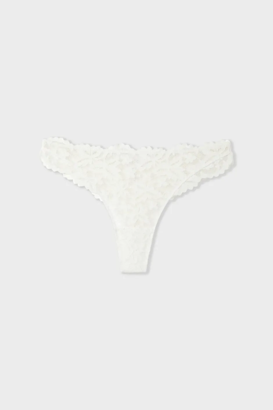 ETAM Braguitas Novias|Braguitas Encaje|Tanga de encaje CRUDO