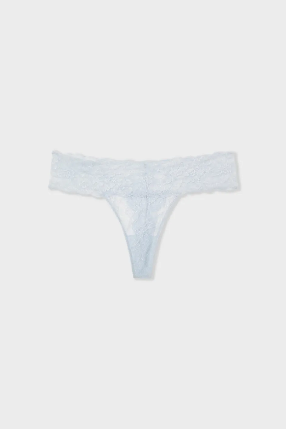 ETAM Braguitas Encaje|Tanga|Tanga de encaje AZUL