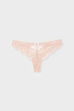 ETAM Braguitas Novias|Tanga Brasileño|Tanga de encaje MAQUILLAJE