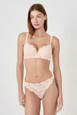 ETAM Braguitas Novias|Braguitas Encaje|Tanga de encaje BLUSH