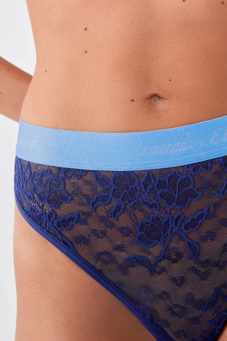 ETAM Braguitas Encaje|Novedades Braguitas|Tanga de encaje x Lemonade Dolls MARINE